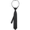 imageCalvin Klein boys Adjustable Pretied Zipper Tie  Big BoysBlack Zip
