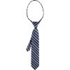 imageCalvin Klein boys Adjustable Pretied Zipper Tie  Big BoysNavy Stripe Zip