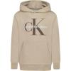 imageCalvin Klein boys Long Sleeve Pullover Fleece HoodieOld School Island Fossil