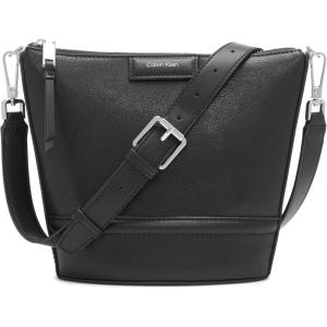 imageCalvin Klein Ash NorthSouth CrossbodyBlackSilver