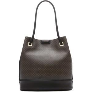 imageCalvin Klein Ash Tote Bag  NorthSouth Vegan Leather 2 PocketsBrownKhakiBlack