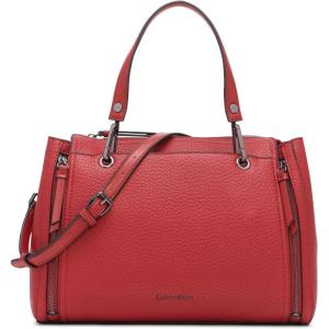 imageCalvin Klein Bubble Lamb Novelty Organization SatchelRuby Red