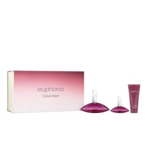 imageCalvin Klein Euphoria Eau de Parfum  Chypre Womens Perfume  With Notes of Pomegranate Black Orchid Lotus Blossom ampamp Mahogany Wood  Long Lasting Fragrance3 piece set 33 fl oz  1 fl oz  33 fl oz