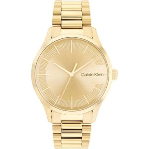 imageCalvin Klein Iconic Mens Quartz Watch  Gift for HimGold Plated