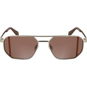 imageCalvin Klein Jeans Ckj25202s Rectangular SunglassesLight Gold