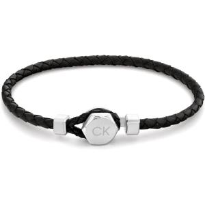 imageCalvin Klein Jewelry Mens Leather BraceletBlack