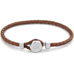 imageCalvin Klein Jewelry Mens Leather BraceletBrown