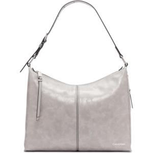 imageCalvin Klein Max Top Zip Hobo Shoulder BagStone