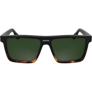 imageCalvin Klein Mens Ck25501s Square SunglassesBlackHavana