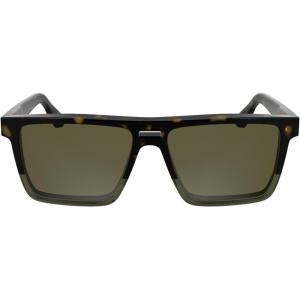 imageCalvin Klein Mens Ck25501s Square SunglassesDark HavanaKhaki