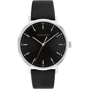 imageCalvin Klein Mens Quartz Watches Uncompromising StyleBlack Silver