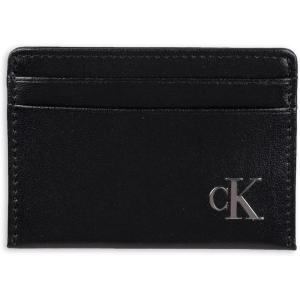 imageCalvin Klein Mens RFID Leather Slim Minimalist Card Case Wallet SetsBlack