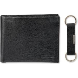 imageCalvin Klein Mens Wallet SetsMinimalist Bifold and Card CasesBlack Keychain