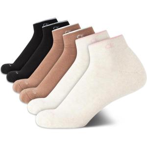imageCalvin Klein Quarter Socks for Women  6 Pack Cushioned Ankle Socks  Quarter Cut Breathable Lightweight Athletic DesignOatmeal Heather