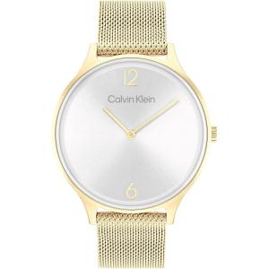 imageCalvin Klein Timeless Womens Quartz Multifunction Watch  Gift for HerWhite Gold