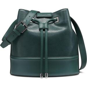 imageCalvin Klein Womens Ash Crossbody Bag  Vegan Leather Monogram 2 PocketsDeep Forest