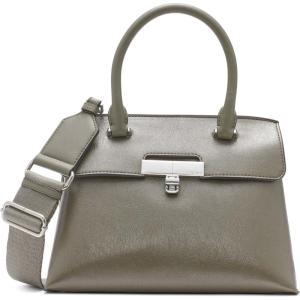 imageCalvin Klein Womens Becky Mini Crossbody Bag  2 in 1 Vegan Leather 2 PocketsDusty Olive