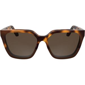imageCalvin Klein Womens Ck25500s Square SunglassesHavanaBrown