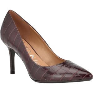 imageCalvin Klein Womens Gayle2 PumpBordo Croco 604
