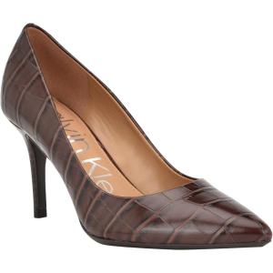 imageCalvin Klein Womens Gayle2 PumpBrown Croco 201
