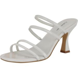 imageCalvin Klein Womens Jayla Heeled SandalWhite Patent 140