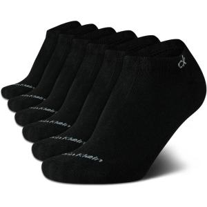 imageCalvin Klein Womens Low Cut Socks  6 Pack Breathable Cushioned Athletic Performance No Show Socks for Women Sizes 410Black