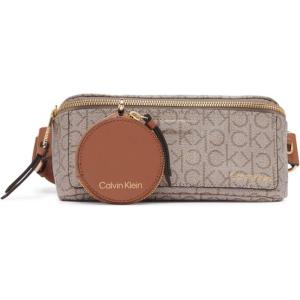 imageCalvin Klein Womens Millie Novelty Belt BagAlmondTaupeCaramel