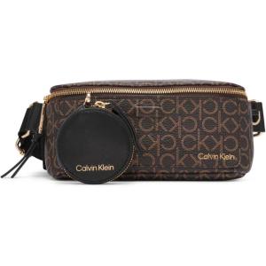 imageCalvin Klein Womens Millie Novelty Belt BagBrownKhakiBlack