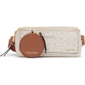 imageCalvin Klein Womens Millie Novelty Belt BagVanillaKhakiCaramel