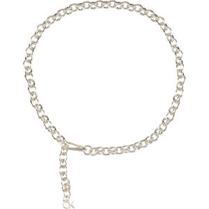 imageCalvin Klein Womens Slim Mesh and Chain Fashion Waist Belts for Dresses TrousersGold