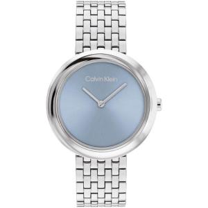 imageCalvin Klein Womens Twisted Bezel  34mm 2H Quartz Watch  Stainless Steel Bracelet  Water Resistance 30 Meters  Minimalistic Style  Premium Fashion  Gift for HerBlue