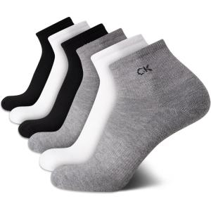imageCalvin Klein mens AnkleBlackWhiteGrey