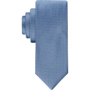imageCalvin Klein mens Gingham Pattern NecktieBlue Gingham