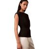 imageCalvin Klein Jeans Womens Chiffon Twist Front BlouseBlack