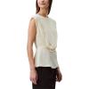 imageCalvin Klein Jeans Womens Chiffon Twist Front BlouseHay