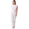 imageCalvin Klein Jeans Womens Chiffon Twist Front BlousePearl