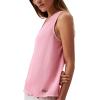imageCalvin Klein Jeans Womens Plisse V Neck Tank TopPeony