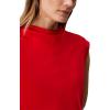 imageCalvin Klein Jeans Womens Satin Cowl Neck BlouseGoji Berry
