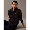 imageCalvin Klein Mens Archive Logo Fleece HoodieBlack Beauty