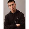 imageCalvin Klein Mens Archive Logo Fleece HoodieBlack Beauty