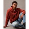 imageCalvin Klein Mens Archive Logo Fleece HoodieRoasted Russet