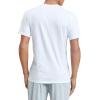 imageCalvin Klein Mens Cotton Classic 5Pack Slim Undershirts3 White  2 Grey Heather