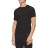 imageCalvin Klein Mens Cotton Classic 5Pack Slim Undershirts5 Black  Crewneck