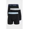 imageCalvin Klein Mens Cotton Classics 3Pack Boxer BriefBlack Bodies W Shoreline  Grey Heather  Arona