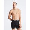 imageCalvin Klein Mens Cotton Classics 3Pack Boxer BriefBlack Bodies W Summer Taupe  Fiesta  Black