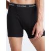 imageCalvin Klein Mens Cotton Classics 3Pack Boxer BriefBlack Bodies W Summer Taupe  Fiesta  Black