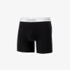 imageCalvin Klein Mens Cotton Classics 3Pack Boxer BriefGrey Heather Black White