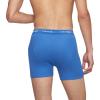 imageCalvin Klein Mens Cotton Classics 3Pack Boxer BriefMedieval Blue  Minnow  Blue Bay