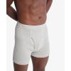 imageCalvin Klein Mens Cotton Classics 3Pack Boxer BriefShoreline  Grey Heather  Arona