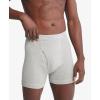 imageCalvin Klein Mens Cotton Classics 3Pack Boxer BriefShoreline  Grey Heather  Arona